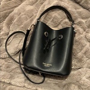 KATE SPADE small eva bucket bag in black